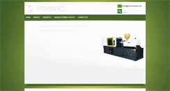 Desktop Screenshot of primacmoulds.com