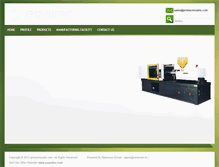 Tablet Screenshot of primacmoulds.com